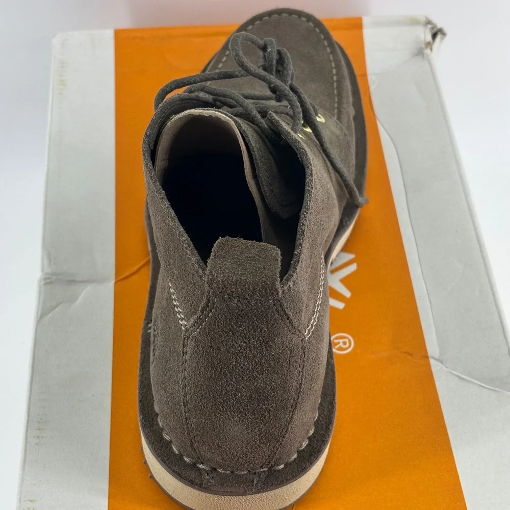 Timberland Westmore Mid Lace Chukka Boot Mens 8.5 Canteen Brown Suede SensorFlex